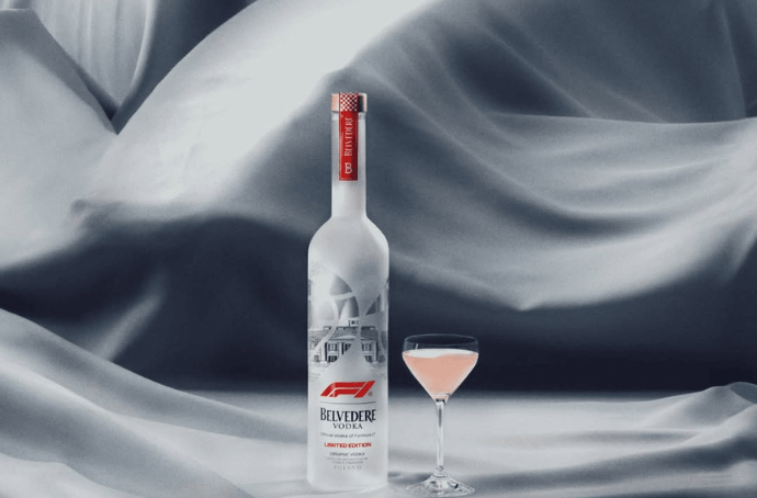 BELVEDERE ORGANIC VODKA F1 LIMITED EDITION w koktajlu